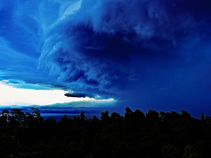 Les orages ont été fréquents en 2023. (Photo : archives - Pierre Bolt)