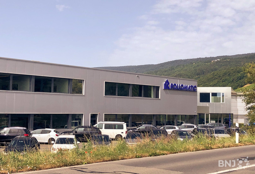 La façade Nord de Rollomatic dans son état actuel.