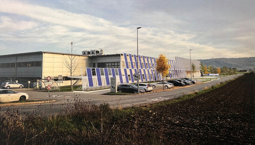 La façade Nord de Rollomatic telle qu'elle est envisagée dans le projet (image : Bat-Mann).