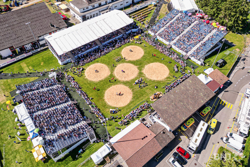 Plus de 6'000 spectateurs étaient présents à Tramelan pour la fête cantonale. (Archives : Jonathan Vallat)