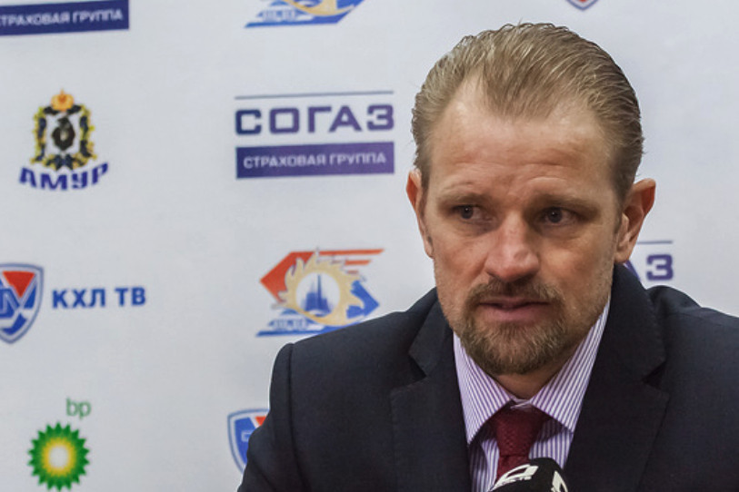 Le Finlandais Petri Matikainen est le nouvel entraîneur du HC Bienne. (Photo : CC By-SA / Александр Головко)