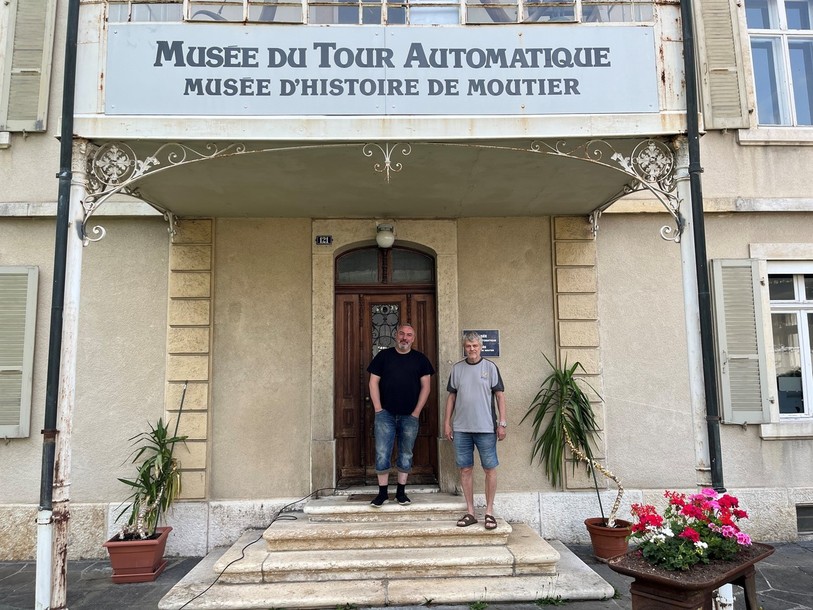Stéphane Froidevaux et Jean-Claude Chevalier nous ont fait visiter le MTAH.