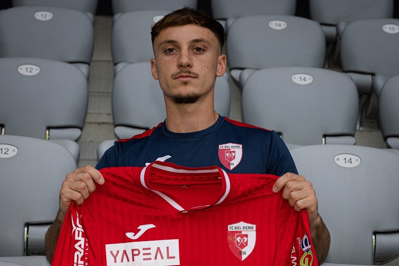 Alexis Guérin va renforcer le milieu de terrain du FC Bienne (photo : FC Bienne).