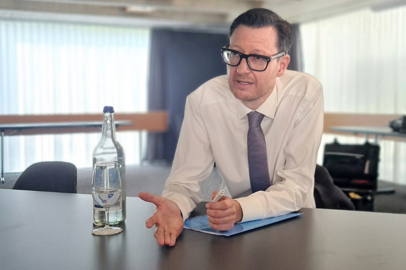Le futur président de la Fédération de l'industrie horlogère suisse Yves Bugmann.