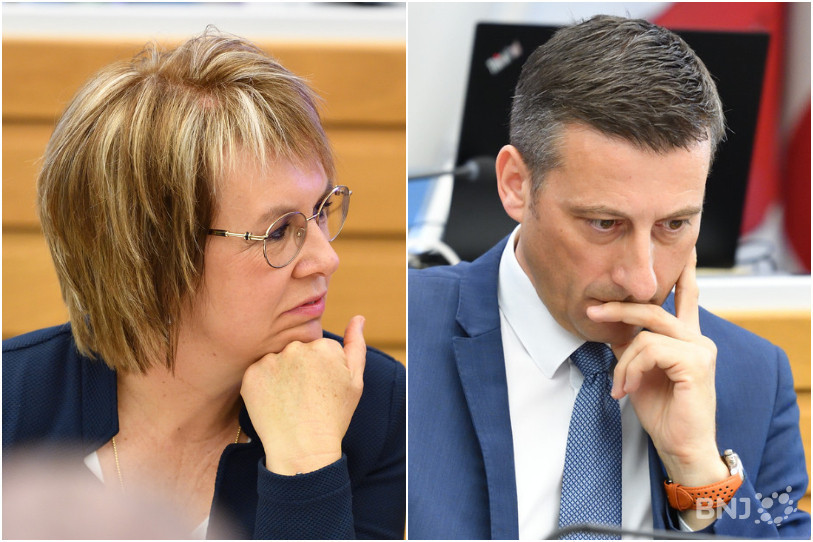Nathalie Barthoulot et Jacques Gerber vont poursuivre leur mandat au Gouvernement jurassien. (Photo : archives Georges Henz)