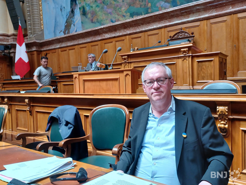 Pierre-Alain Fridez vivra dès lundi la dernière
session de son parcours sous la Coupole fédérale. (Photo : archives)