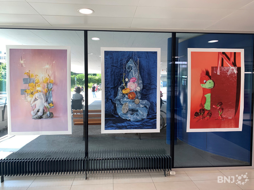 Les photographies de Lea Kunz, réalisées en collaboration avec patients et personnel soignants, sont pour l'heure exposées à l'hôpital de La Chaux-de-Fonds. 