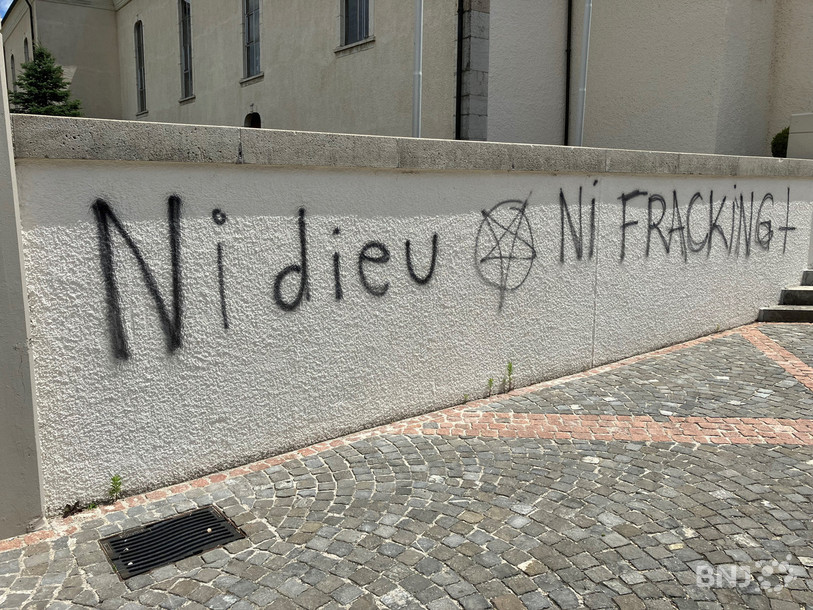 Le tag a été réalisé dans la nuit de dimanche à lundi.