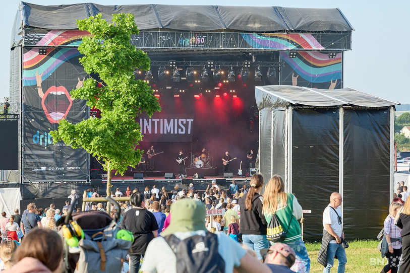 Le festival Dritchino à Courgenay sera reconduit pour une deuxième édition en 2024. (Photo : Damien Carnal).