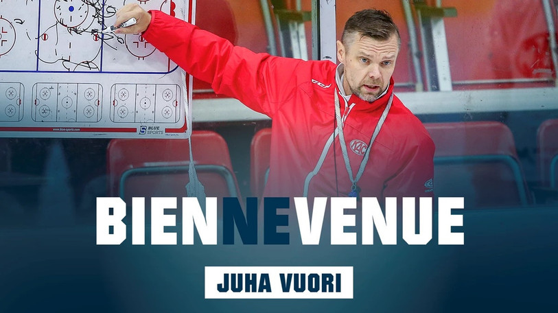 Juha Vuori reforme le duo avec Petri Matikainen. (Photo : ehcb.ch)