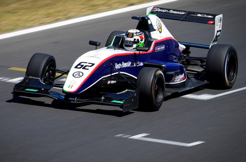 Christophe Hurni et sa Formule Renault apprécient les circuits rapides. (Photo: libre de droits)