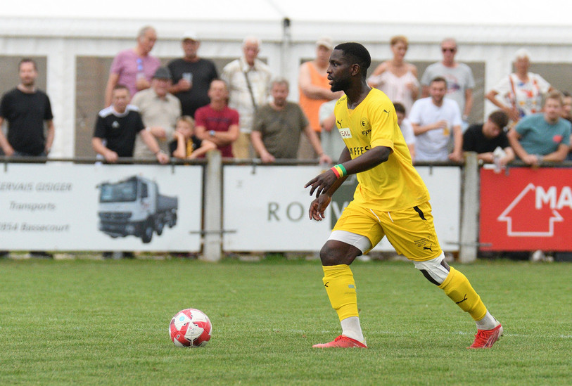 Fadel Niang ne portera plus le maillot du FC Bassecourt (photo : Georges Henz).