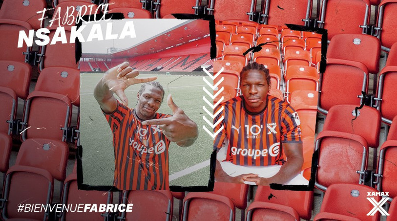 Fabrice Nsakala débarque à la Maladière avec une grosse expérience internationale. (Photo : Neuchâtel Xamax) 