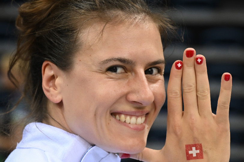 Pauline Brunner est prête à défendre les couleurs helvétiques samedi au Grand Palais. (Photo : Bizzi/Swiss Fencing)