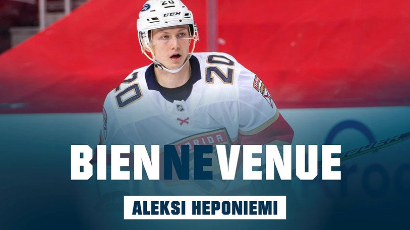 Aleksi Heponiemi est le nouvel attaquant du HC Bienne. (Photo : ehcb.ch)