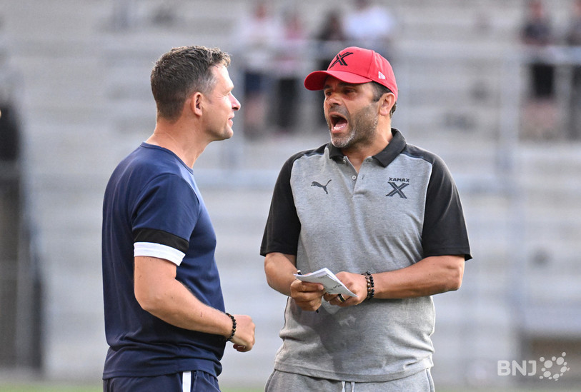 Uli Forte, entraîneur de Xamax. (Photo: Georges Henz)