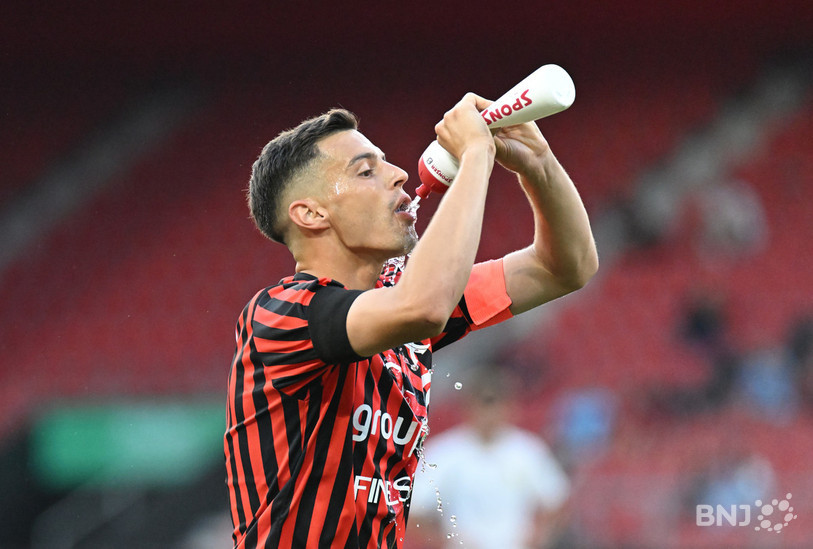 Kenan Fatkic et Xamax courent après une victoire depuis le 11 août dernier. (Photo: Georges Henz).