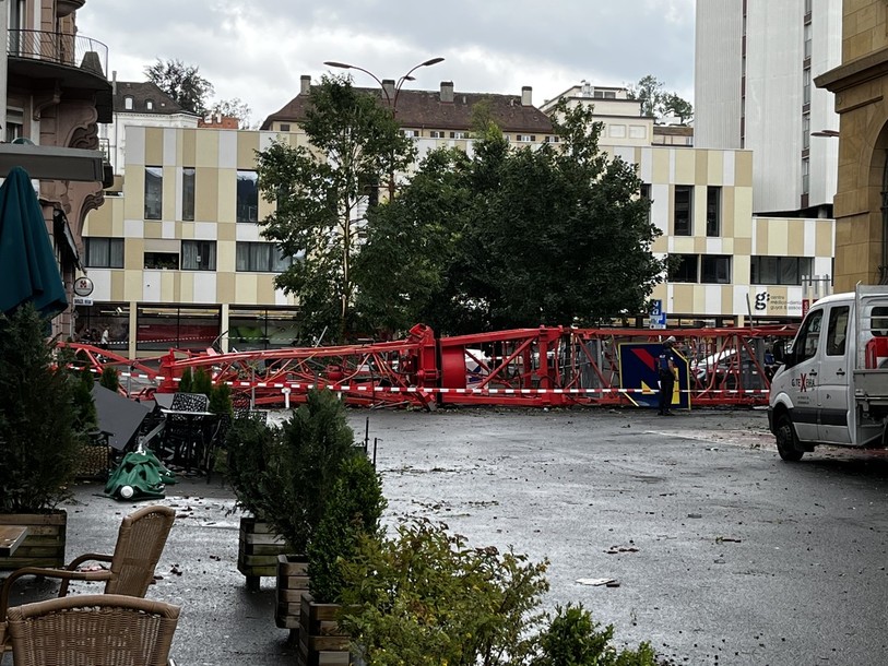 La famille de la victime lors de la tempête du 24 juillet à La Chaux-de-Fonds a déposé plainte. (Photo : archives).