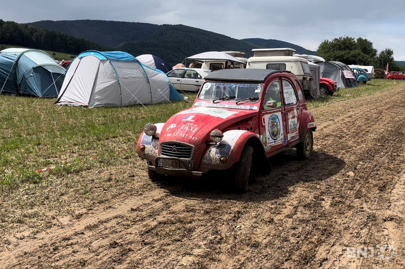 La 2CV de Frédéric-Hubert Berlèque a traversé les cinq continents.