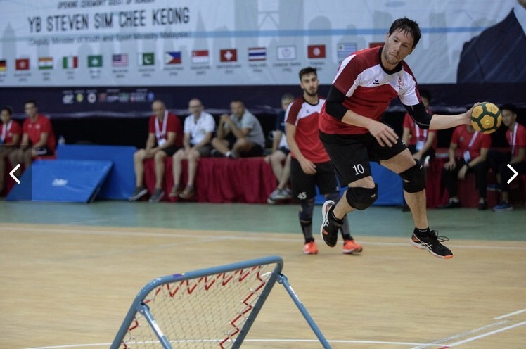 Gaël Sieber, ici au championnat du monde 2019, laissera derrière lui sa carrière de joueur pour se consacrer au coaching au terme de ce Mondial de Prague. (photo : David Sandoz) 