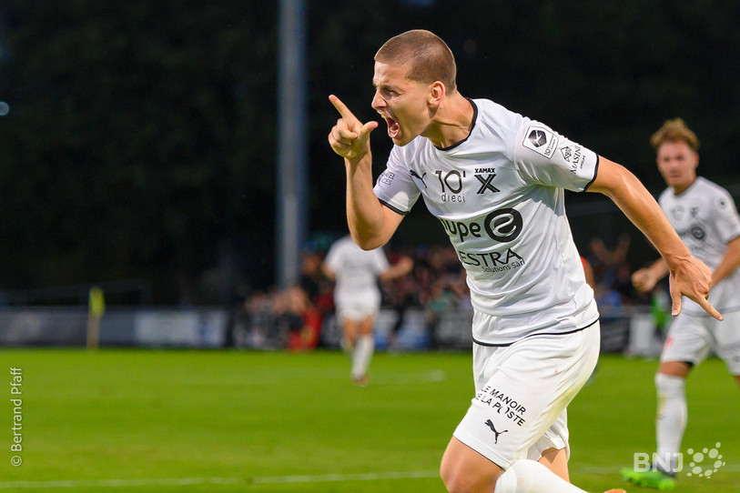 Jessé Hautier veut continuer à trouver le chemin des filets avec Xamax. (Photo: Bertrand Pfaff)