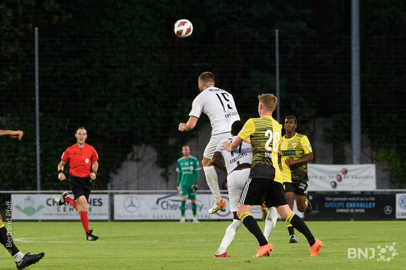 Yoan Epitaux et Neuchâtel Xamax ont péniblement arraché un point face à Schaffhouse. (Archives Photo: Bertrand Pfaff)