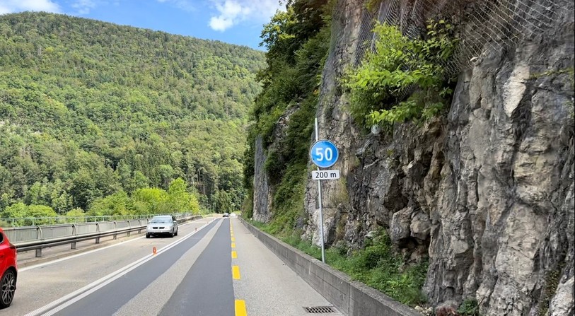 La voie descendante entre La Heutte et Bienne rouvrira le 23 juillet.