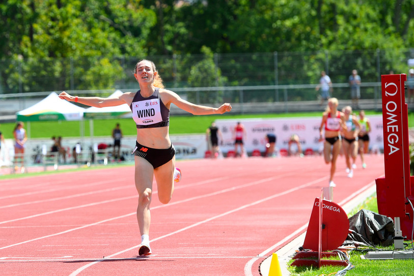 Joceline Wind étrennera son récent titre de championne de Suisse du 1'500 m aux Mondiaux. (Photo: KEYSTONE/Ti-Press/Davide Agosta)