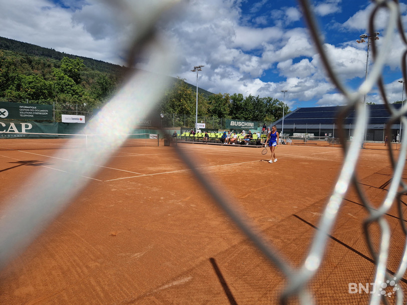 Conny Perrin et le TC Mail jouaient pour la première fois à domicile pour ces interclubs de Ligue A.