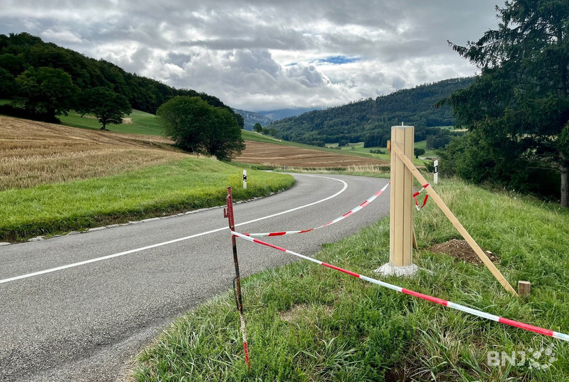 De premiers travaux préparatifs ont déjà démarré le long de la route cantonale.
