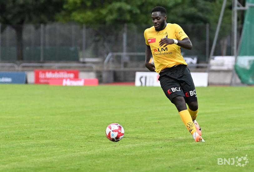Daoud Touré a porté les SR Delémont vers la victoire samedi à Bavois (photo : archives/Georges Henz).