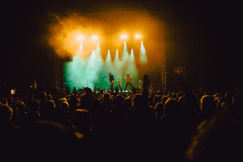 Le Rock'R a fait vibré le parc du Pré de l'étang durant trois soirs (photo : Nikita Thévoz).