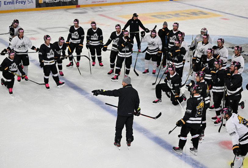 Christian Wohlwend a dirigé le HC Ajoie pour la première fois. (Photo: Georges Henz)