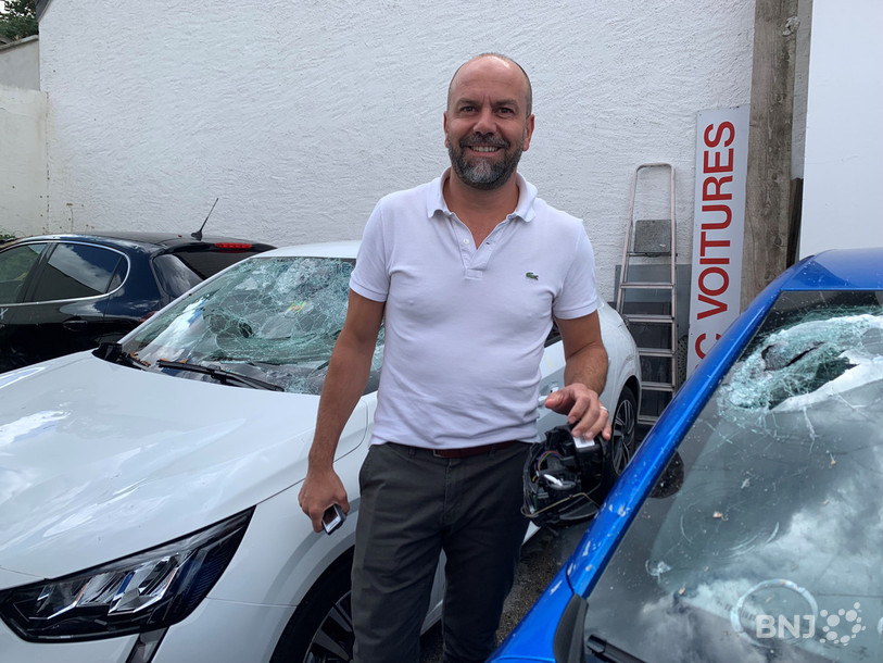 Pedro Roxo, directeur du garage de l'Etoile à La Chaux-de-Fonds.