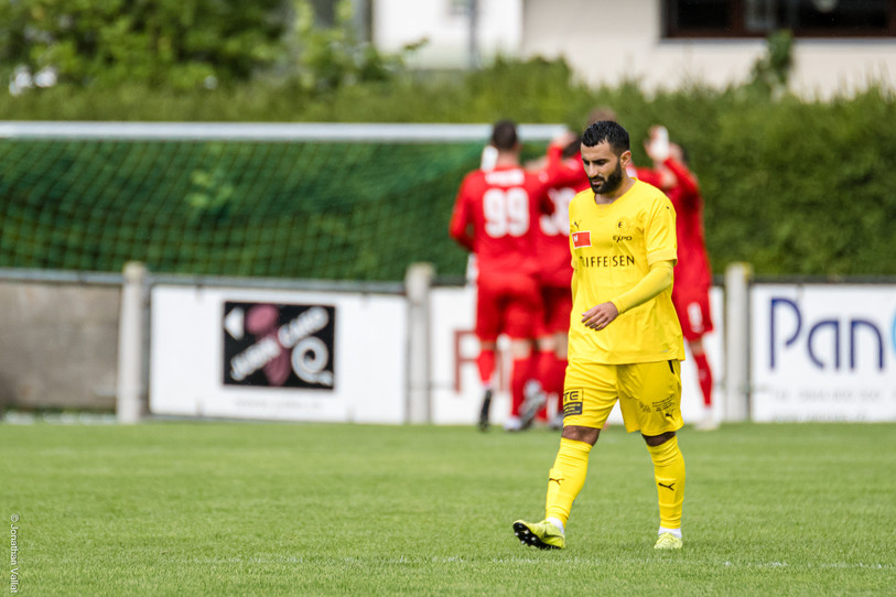 Malgré son but, Siyar Batgi et le FC Bassecourt ont concédé leur plus lourde défaite de la saison. (Photo d'archives : Jonathan Vallat)