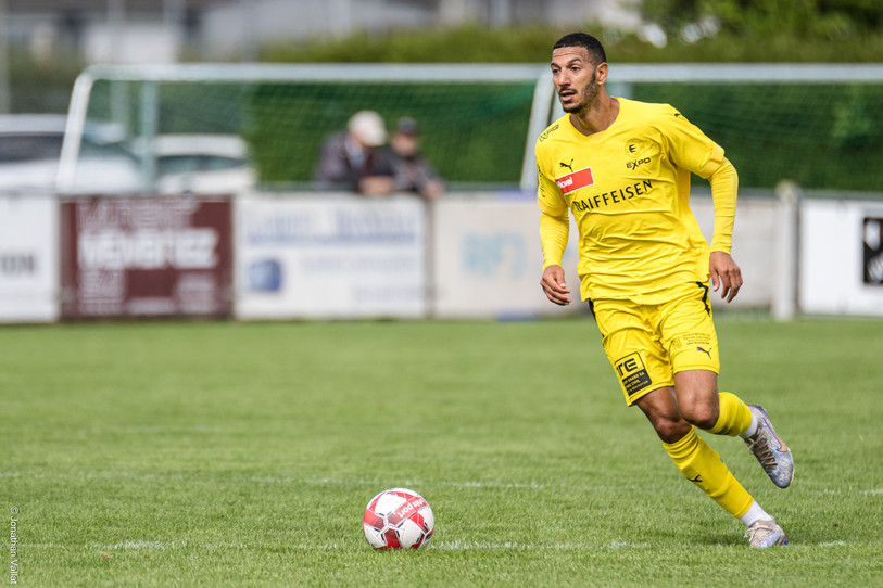 Samir Nouicer a marqué pour le FC Bassecourt. (Photo d'archives : Jonathan Vallat)