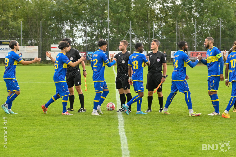 Bien joué pour les hommes de Philippe Perret. (Photo : Bertrand Pfaff)