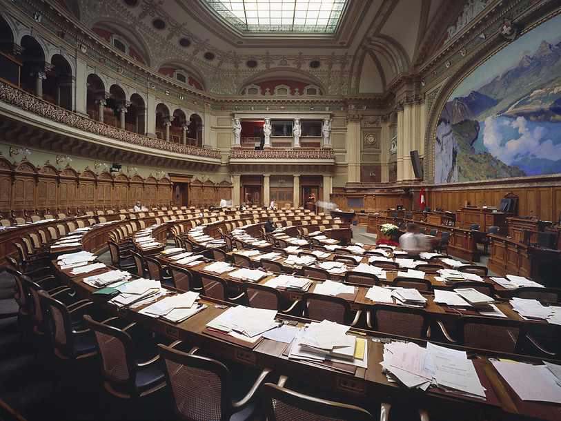 Les trois apparentements entre listes de partis sont désormais connus. (Photo : KEYSTONE/GAETAN BALLY)