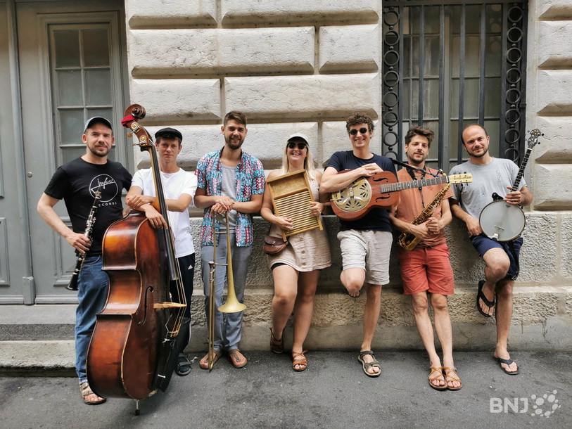 Venus de Belgique, de France et d'Angleterre, les Blues Mockingbirds se sont produits tout au long du festival.