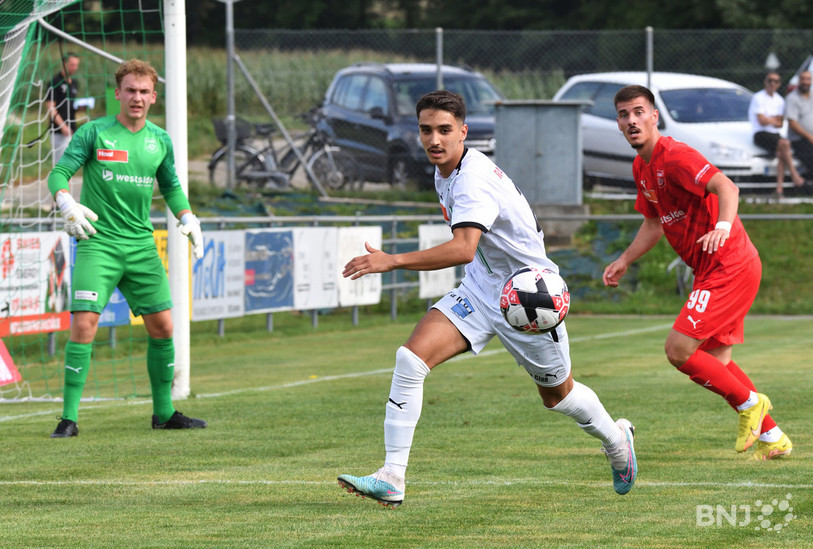 Bilel Badre a mis le FC Courtételle sur les bons rails dès la 2e minute. (Photo : Georges Henz)