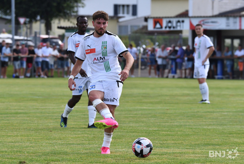 Dionys Stadelmann a trouvé la faille par 2 fois contre la lanterne rouge de 1re Ligue. (Photo : archives/Georges Henz)