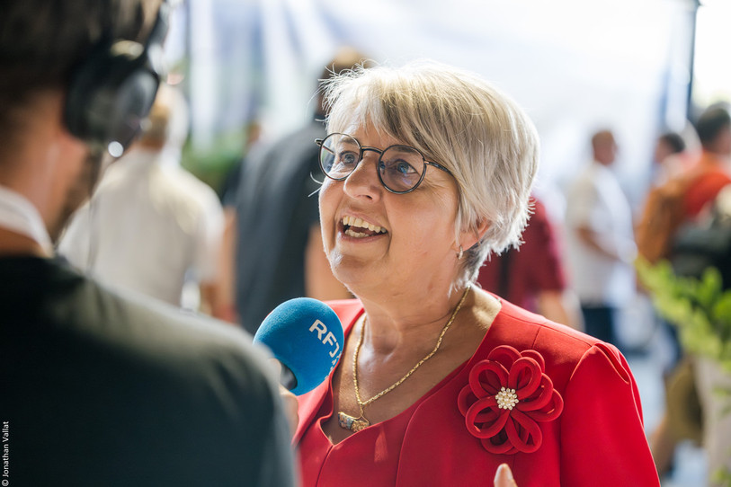 Elisabeth Baume-Schneider assistera aux Jeux paralympiques pour soutenir les athlètes suisses. (Photo d'illustration : Jonathan Vallat).
