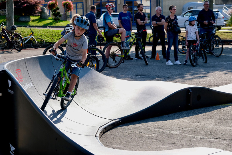 Les enfants dès 3 ans pourront participer à la manifestation. (Photo: Benoît Monnin, Fondation Jura Bike Park)
