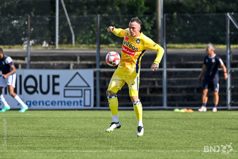 Le but de Jimmy Frossard n'aura servi à rien (Photo : Bertrand Pfaff)
