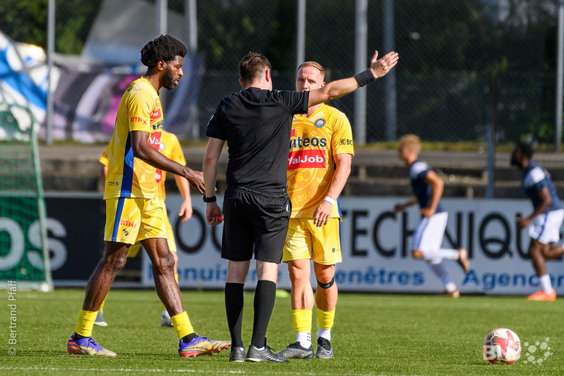 Les joueurs du FCC n'ont pas réussi à poursuivre sur leur bonne lancée du début de saison mercredi. (Photo : Bertrand Pfaff)