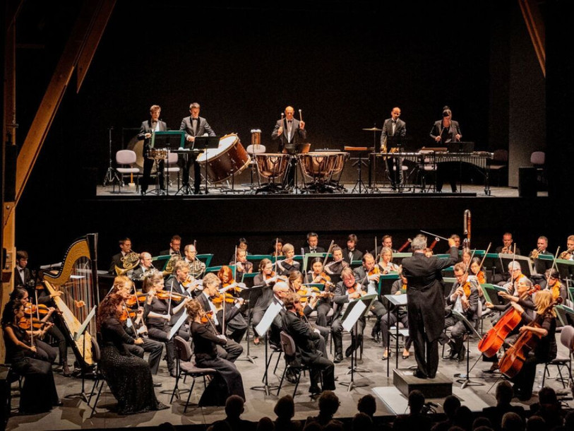 Les Jardins Musicaux (ici son orchestre) se dérouleront jusqu'au 27 août. (Photo : Jardinsmusicaux/Giona_Mottura/LDD)
