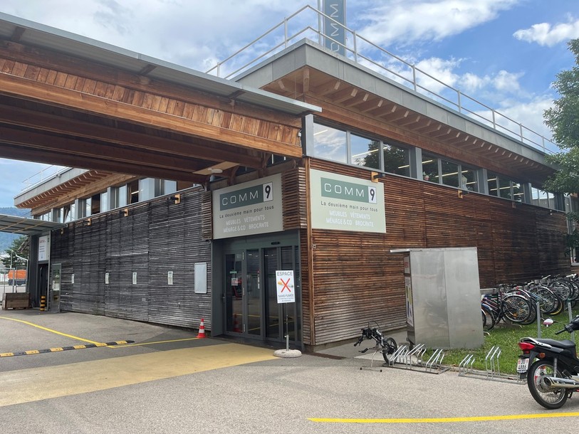 Le magasin COMM9 ne recevra temporairement plus de dons. (Photo : archives) 