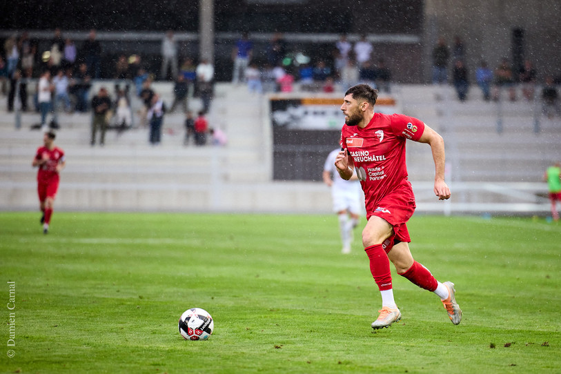 Anthony De Freitas a égalisé pour le FC Bienne (photo : archives/Damien Carnal).