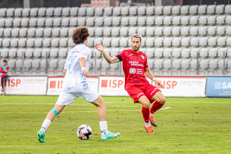 Thomas Perchaud a inscrit le 2e but biennois samedi. (photo : archives/Raphael Schaefer).