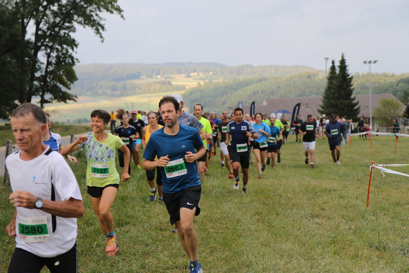 A l'image de l'année passée, les organisateurs de la course de la Solidarité attendent 300 participants à Prêles. (Photo : Club Photo Chasseral)